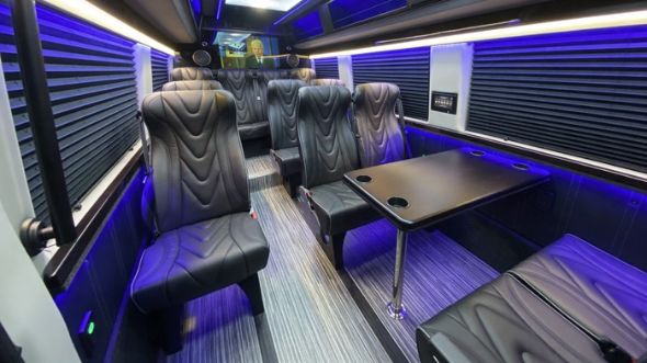 18 passenger sprinter van interior rochester