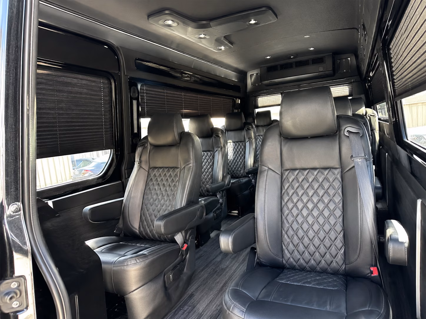 rochester 10 passenger sprinter van interior