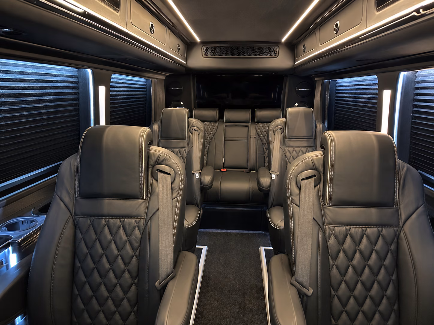 rochester 12 passenger sprinter van inside