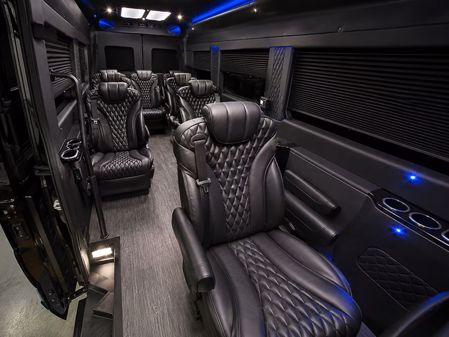 rochester 15 passenger sprinter van inside