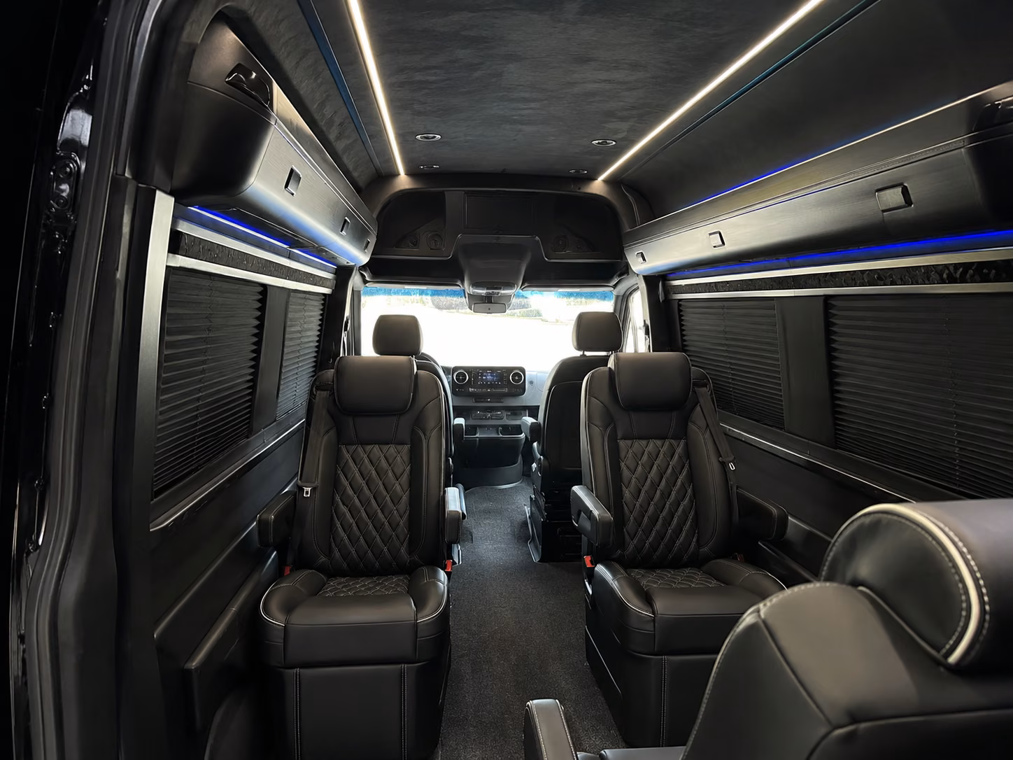 rochester 15 passenger sprinter van interior