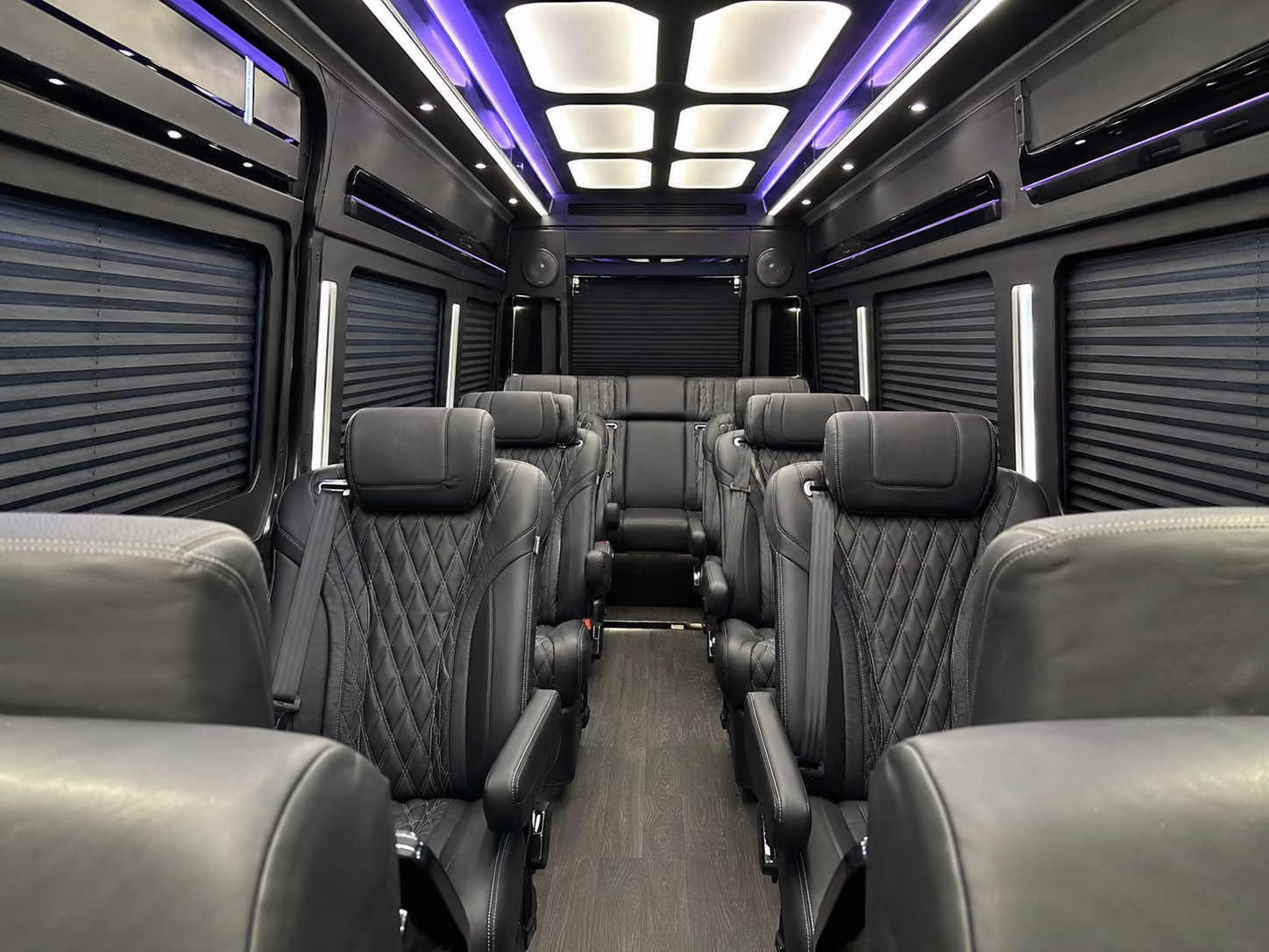 rochester 18 passenger sprinter van interior