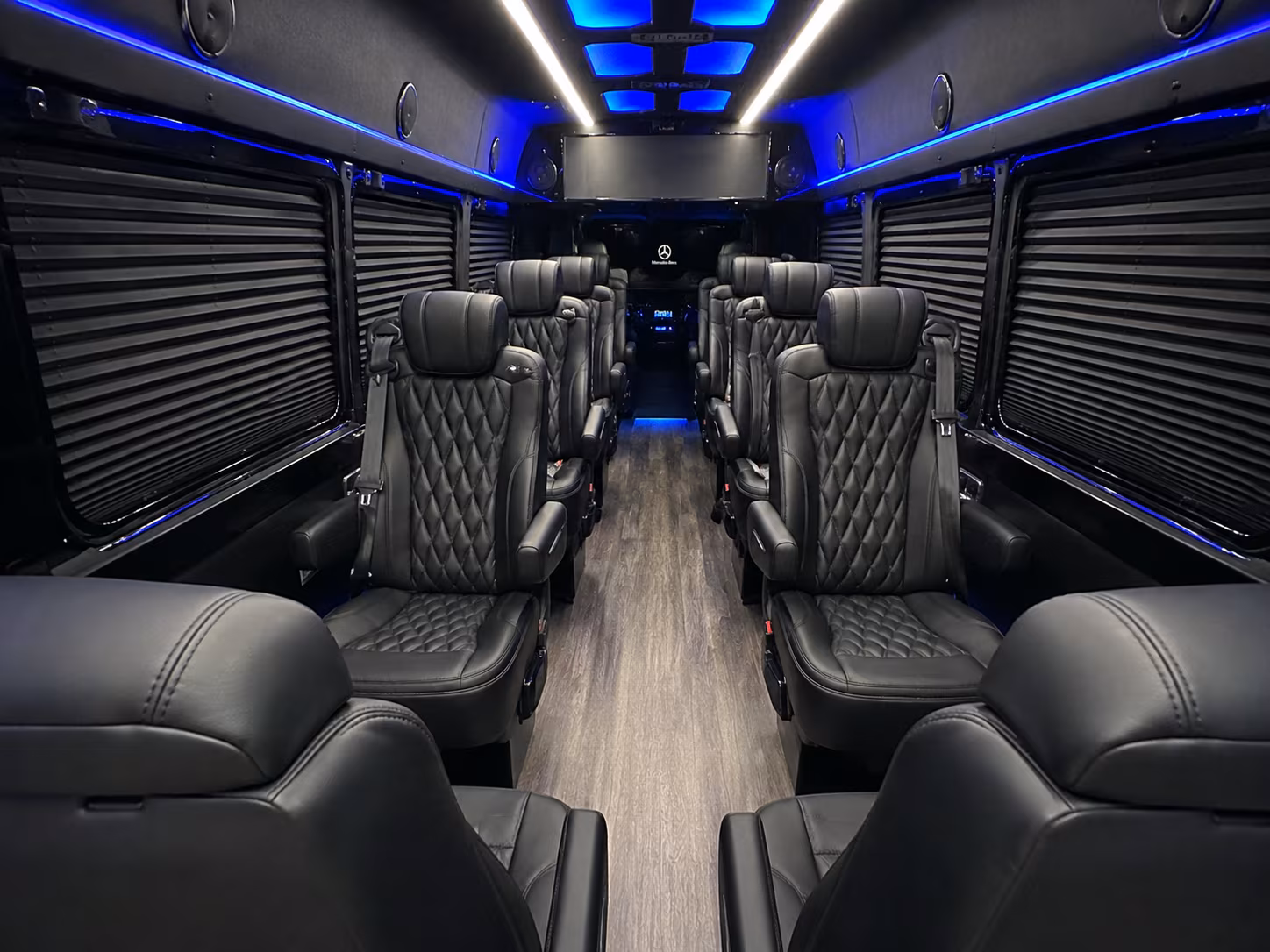 rochester 20 passenger sprinter van inside