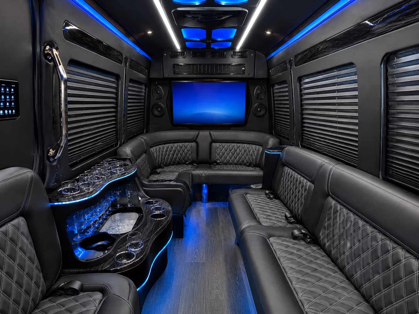 rochester sprinter limousine interior